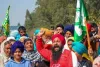 शंभू बॉर्डर पर भारी भीड़, राज्यों के लोगों का किसानों को समर्थन