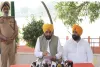 पंजाब के मुख्यमंत्री भगवंत मान पहुंचे नंगल डैम , कहा - हमारे पास पानी की एक भी बूंद नहीं
