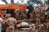 54-Year-Old 2-Story Building Collapses in Chandigarh's Industrial Area; Two Feared Dead