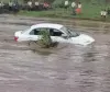 Monsoon Havoc Across India: Floods in Gujarat, Vehicles Submerged in Maharashtra, and Landslides in Jammu & Kashmir