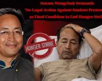 Sonam Wangchuk Demands 'No Legal Action Against Student Protesters' as Final Condition to End Hunger Strike
