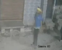 Faridabad: Two Masked Men Open Fire at Retired Police Sub-Inspector's House; Incident Caught on CCTV