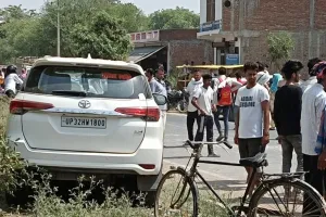 बृजभूषण के कॉलेज की फॉर्च्यूनर ने 2 को रौंदा, मौत