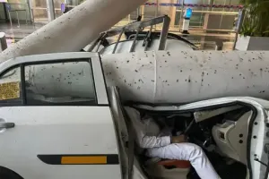 दिल्ली एयरपोर्ट पर टर्मिनल-1 की गिरी छत ​​​​​​1 की मौत:8 घायल, फ्लाइट्स ऑपरेशन अगले आदेश तक सस्पेंड