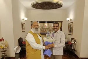बीजेपी की चुनाव समिति पर घमासान , दिल्ली पहुंचे अनिल विज ने की  केंद्रीय मंत्री से मुलाकात
