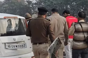 हरियाणा में पुलिस-बदमाशों में मुठभेड़ , पुलिस को देख बदमाशों ने की फायरिंग 