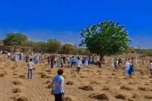नूंह में ईद की नमाज के बाद दो गुट भिड़े