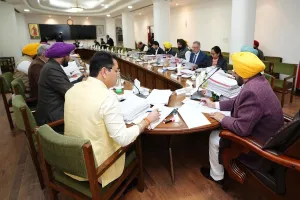 पंजाब कैबिनेट मीटिंग में लिए गए बड़े फ़ैसले 