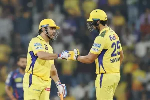 धोनी ने 11 गेंद पर 26 रन बनाकर दिलाई जीत