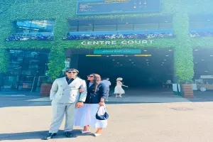 Neeraj Chopra was seen with his wife for the first time after marriage: shared pictures,
