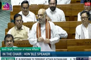 'What will you get by saving Pakistan', Home Minister Amit Shah got angry in Lok Sabha on P Chidambaram's clean chit