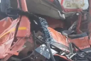 3 trucks collided on the highway in Kurukshetra: Himachal driver died