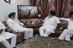 Akali Dal chief Sukhbir Badal met Balbir Rajewal: Closed-door meeting at farmer leader's house