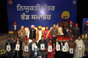606 employees received appointment letters in Punjab: CM Mann handed them over