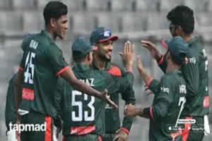 Bangladesh Crushes Pakistan in 15.1 Overs: Wins 1st ODI by 8 Wickets, Nahid Rana Takes 5-Fer