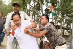 Violence Mars Bengal Polls: BJP Candidate Chased and Attacked in Kumarganj
