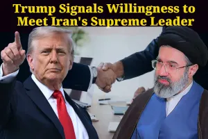 Trump Signals Willingness to Meet Iran's Supreme Leader: 'Honored' to Sit Down If a Deal is Reached