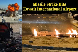 Deadly Iranian Drone and Missile Strike Hits Kuwait International Airport: Indian National Killed, 63 Injured