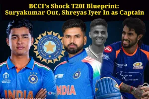 BCCI's Shock T20I Blueprint: Suryakumar Out, Shreyas Iyer In as Captain, Tilak Varma Set to Become New Vice-Captain