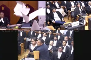 Drama Inside Supreme Court: Man Abuses CJI, Throws Papers; SC Refuses to Take Action!