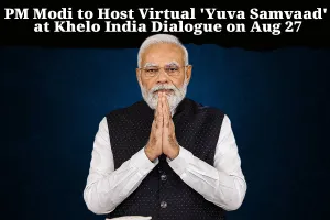 PM Modi to Host Virtual 'Yuva Samvaad' at Khelo India Dialogue on Aug 27