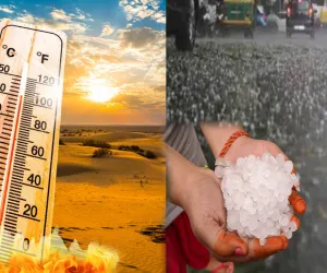 Hailstorm in Sikar, Kota Remains Hottest: Jaipur Registers Higher Temperature Than Desert Regions; Relief Expected from Tomorrow