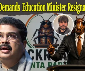 Cockroach Janata Party Demands Dharmendra Pradhan’s Resignation; Founder Abhijeet Dipke’s Parents Fear His Arrest