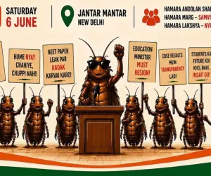 Internet Satire Turns into Real-World Revolution: Cockroach Janta Party Swarms Delhi's Jantar Mantar
