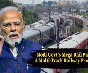 Modi Govt's Mega Rail Push: How the 4 Multi-Track Railway Projects Will Transform 6 States