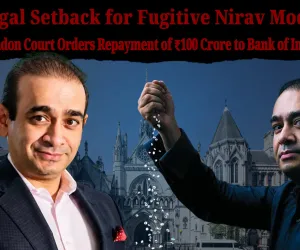 Legal Setback for Fugitive Nirav Modi: London Court Orders Repayment of ₹100 Crore to Bank of India
