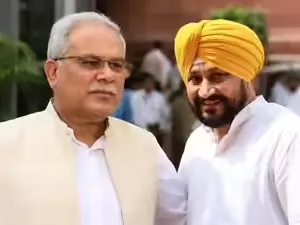 Internal Crisis in Punjab Congress: AICC In-charge Bhupesh Baghel to Meet Charanjit Channi to Resolve Factionalism
