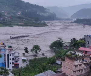 Massive Flash Flood Near Tibet Border Leaves 105 Indians Missing in Nepal
