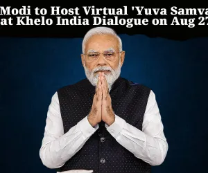 PM Modi to Host Virtual 'Yuva Samvaad' at Khelo India Dialogue on Aug 27