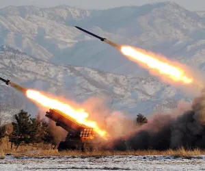 North Korea Fires Volley of Ballistic Missiles into the Sea