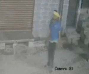 Faridabad: Two Masked Men Open Fire at Retired Police Sub-Inspector's House; Incident Caught on CCTV