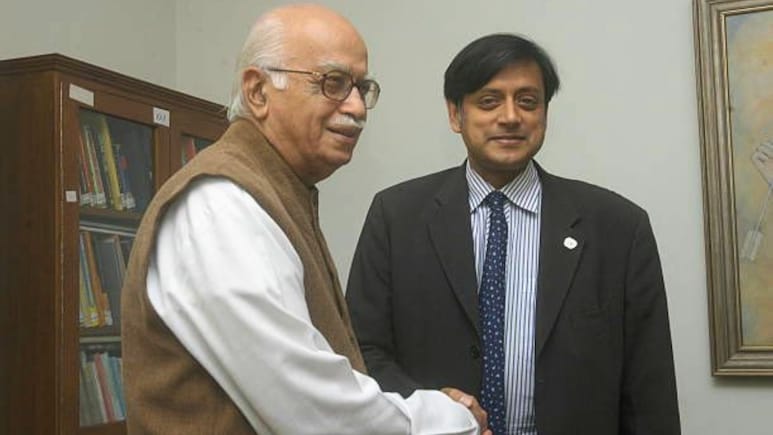 advani-tharoor
