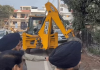 Mohali MC Action: Bulldozers Raze Illegal Structures in Green Belts After High Court Intervention