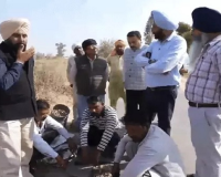 JE terminated for substandard road construction in Punjab: Notice issued to SDO; Flying Squad uproots road, questions contractor