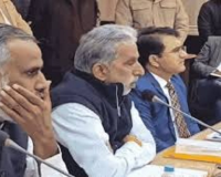 A verbal spat erupted between a Union Minister of State and a former MP in Haryana