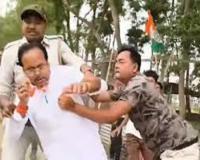 Violence Mars Bengal Polls: BJP Candidate Chased and Attacked in Kumarganj
