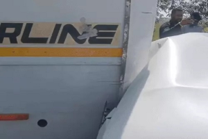 Sukhbir Badal's convoy met with an accident in Amritsar: DSP's car collided with a police bus in Ajnala