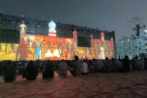 A magnificent presentation of light and sound show highlighting the unparalleled martyrdom