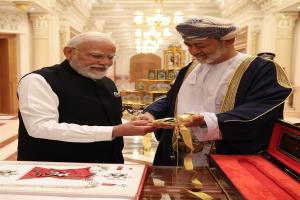 PM Modi receives the Order of Oman award: Sultan Haitham conferred the honor.