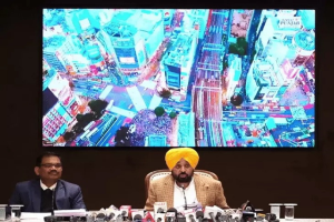 CM Mann returns from abroad, gives information about meetings held in Japan