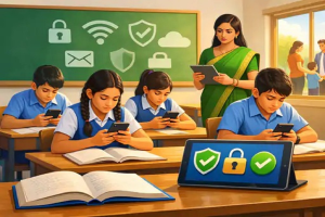Karnataka's New Policy: Children's Screen Time Limited to 1 Hour, Internet Off After 7 PM; Draft Issued for 9th-12th Students