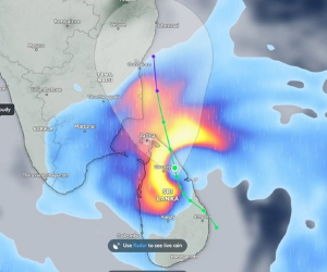 Cyclone Ditwah - Rain in Tamil Nadu, 54 flights cancelled; Puducherry University postpones exams